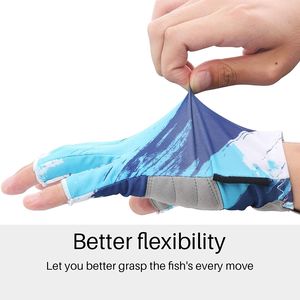 Fabricant et fournisseur de gants de pêche personnalisés, gants de pêche en polyester anti-UV pour activités de plein air, kayak, pagaie, conduite - Product Image 3