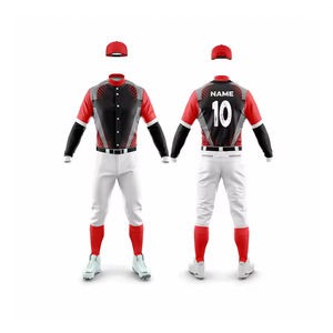 Uniformes de Béisbol Sublimados de Alta Calidad OEM ODM, Personaliza tu Propia Marca, Conjunto Unisex de Secado Rápido para Verano, Etiqueta Privada - Product Image 1