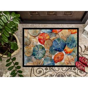 Felpudo de dólar de arena antideslizante para entrada interior/exterior 24H X 36W alfombrilla de puerta delantera lavable de pila baja - Product Image 3