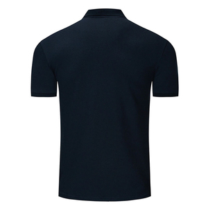 เสื้อโปโลผู้ชายแฟชั่นลำลอง ผ้าฝ้ายผสมโพลีเอสเตอร์ สำหรับเสื้อโปโลผู้ชายผ้าฝ้ายแท้ 100% แบบเรียบ ย้อมสี น้ำหนักเบา สำหรับทุกเพศ - Product Image 2