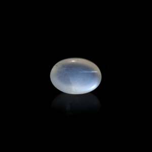 Handcrafted 4.3 Carat Oval Cabochon Blue Moonstone Loose Gemstone for Fine Jewelry - Product Image 2