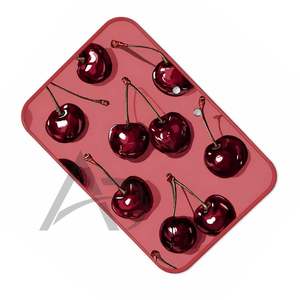 Soporte de Pestañas Acrílico Personalizado con Diseño de Cerezas, Estético Rosa, Servicio OEM, Instrumento de Belleza - Product Image 5