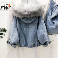Chaqueta Vaquera para Mujer, Diseño OEM de Última Moda, Alta Calidad, Poliéster/Algodón, Suave, Estilo Casual Urbano, Otoño, Lavada, Venta al Por Mayor