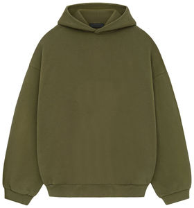 Sudadera con Capucha Holgada de Algodón de Alta Calidad, Corte Clásico, Logotipo Personalizado, Sudadera Térmica de Moda para Invierno - Product Image 2