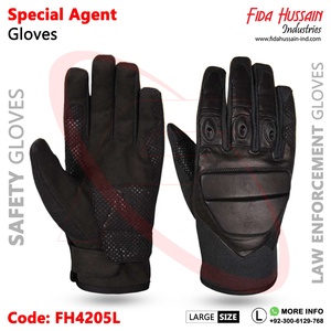 Venta al por mayor Guantes de Agente Especial hechos en cuero sintético Guantes DE SEGURIDAD Amara Guantes de cuero tácticos compactos de Pakistán - Product Image 5
