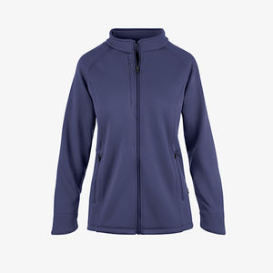 Veste d'allaitement personnalisée unie de haute qualité, nouveau design, entièrement zippée, en molleton de coton épais et chaud, pour femmes - Product Image 1