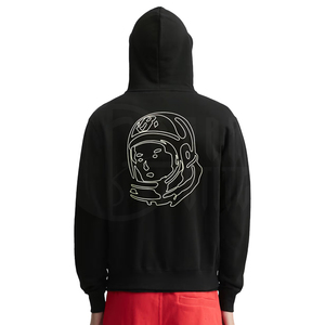 Sudaderas con capucha unisex de cremallera completa, de felpa francesa suave, estilo urbano casual, cortas, ecológicas, con cremallera frontal completa y bolsillo canguro. - Product Image 4