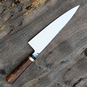 Cuchillo de chef de acero inoxidable de alta resistencia con hoja para cortar, rebanar, picar y triturar todo tipo de alimentos. - Product Image 5