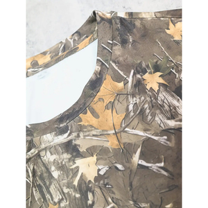 Unisex Camo Print Garment Dyed Jersey Tee Shirt Oversized Streetwear Cotton Short Sleeve Loose Fit Casual Summer Top Front - Product Image 5
