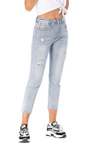 Jeans de Mezclilla Ajustados de Color Sólido para Mujer, Exclusivos 2026, Cómodos, Elegantes, Pantalones Casuales de Moda al por Mayor - Product Image 5