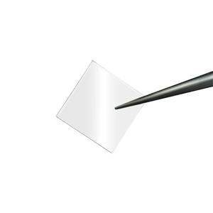 Aga9 5mmx5mm Single Crystal Square Diamond <b>Plate</b>, Both <b>Sides</b> Polished, 0.4mm Thickness - Product Image 1