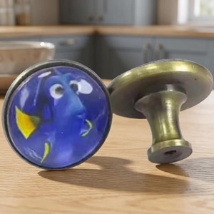 Pomo Redondo de Metal para Muebles con Diseño de Dory, Estilo Moderno, Multifuncional, para Muebles Infantiles - Product Image 3