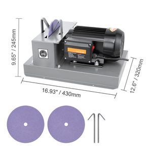 Afilador de Cuchillas para Cortacésped de Banco de 1HP y 750W con Rueda de Cerámica de 9 Pulgadas, Accesorio para Afilar Cuchillas de Cortacésped - Product Image 6