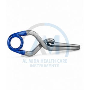 Al Mida Healthcare Surgical Clamp 60mm Length Loop Diameter Stainless Steel Manual <b>Instrument</b> for General Surgery CE Certified - Product Image 4