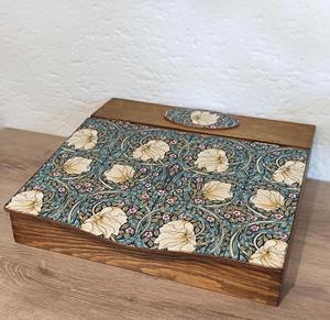 Boîte en bois imprimée pour archives de lettres, boîte à bijoux, boîte de rangement pour documents et organisation de papiers, vente en gros - Product Image 2