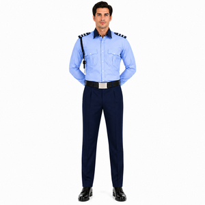 Uniforme de Seguridad Unisex de Alta Calidad, Chaqueta de Poliéster/Algodón, Ajuste Cómodo, Costuras Duraderas, Apariencia Profesional - Product Image 3