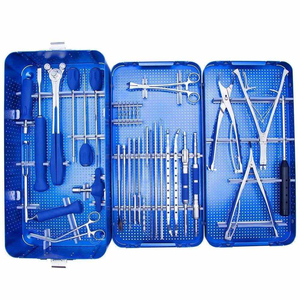 Reusable 31-Piece Spinal Pedicle <b>Screw</b> Instrument <b>Set</b> for Orthopedic Spine Surgery Durable Stainless Steel - Product Image 3