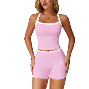 Premium Quality Women's 2 Piece <b>Sets</b> Soft Touch Durable Fabric Comfortable Fit Breathable Athletic Fitness Wear Yoga Women <b>Sets</b> - Product Image 1
