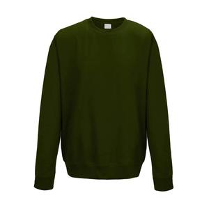 Sudadera de Cuello Redondo Roja para Hombre, Corte Regular, Color Sólido, Informal, Manga Larga, Tejido de Punto, Ecológica y Transpirable - Product Image 4