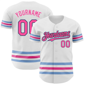 Uniforme de baseball personnalisé pour hommes, femmes et adultes, col en V, séchage rapide, vêtements de baseball, impression par sublimation, respirant, maillot de baseball OEM - Product Image 5