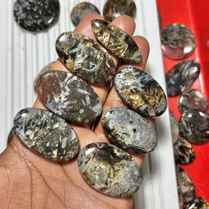 Cabujones de Ágata en Barra de Alta Calidad, Cristales Auténticos a Granel para Joyería de Piedra, Gemas de Primera Calidad - Product Image 1