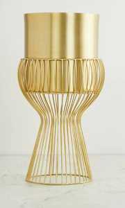Beautifully handcrafted metal vases featuring high-quality finishing such as <b>powder</b> coating, antique, brushed gold, and <b>textured</b> - Product Image 4