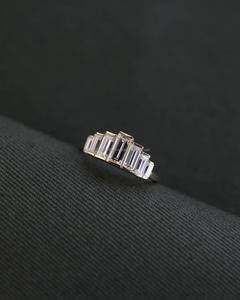 Igi/gia แล็บตัดเพชรวินเทจ14K สีเหลืองแหวนแต่งงาน/งานหมั้นใส่ได้ทั้งชายและหญิงสีขาวทองคุณภาพดีสำหรับงานปาร์ตี้ครบรอบ-คุ้มค่า - Product Image 1