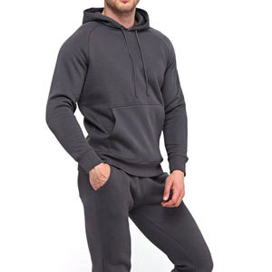 Conjunto Deportivo de Invierno para Hombre, Sudadera con Capucha de Primera Calidad, Estilo Casual, Algodón Suave, Diseño Elegante, para Gimnasio - Product Image 5