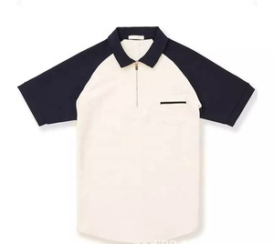 Polo décontracté à col Offre Spéciale pour hommes, T-shirt avec poche, vêtements à manches courtes pour hommes - Product Image 1