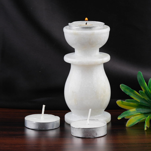 Customised Size & Design <b>Marble</b> & Resin Candlesticks Stand Highest Finished Decorative Crafts In hot Selling Sale - Product Image 1