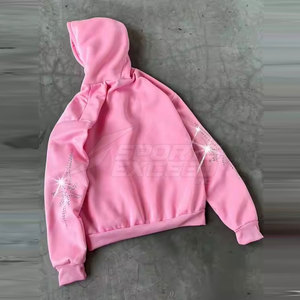 Sudadera con Capucha Beige para Hombre, Corte Regular, 100% Algodón, Forro Polar, Bolsillo Frontal, Estilo Vanguardista, Cómoda para el Invierno - Product Image 2