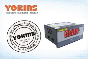 มิเตอร์วัดกระแสไฟฟ้าดีซีแบบดิจิตอล Yokins Y4-DA -/75mV พร้อมชุนต์แบบเลือกได้ สำหรับวัดกระแสไฟฟ้าดีซีเฟสเดียว ความแม่นยำระดับ 1.0 สำหรับติดตั้งบนแผงควบคุม - Product Image 6