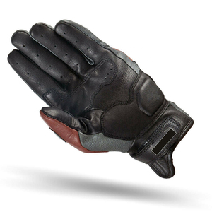 Gants de moto unisexes pour course, compatibles écran tactile, en cuir, couleur unie, pour la course, gants de motocross pour l'été - Product Image 2
