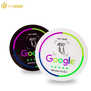 Tarjeta NFC NTAG213 de Google con Mini Etiqueta para Retroalimentación Empresarial - 13.56 MHz, Material PVC, OEM/ODM Disponible - Product Image 1