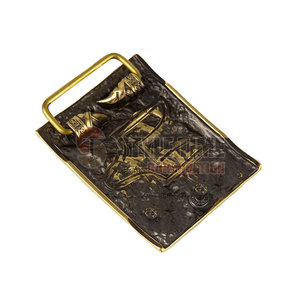 Herrajes de sujeción duraderos para correas, para accesorios de cuero y proyectos de manualidades, con diseño seguro, hebilla de acero resistente. - Product Image 4