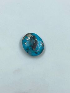 Pierres précieuses en turquoise de qualité supérieure naturelle, couleur bleu ciel, 12,20x15 mm, 6,70 carats, provenant d'un exportateur indien pour la fabrication de bijoux - Product Image 6
