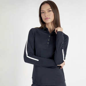 Polo de Manga Corta Unisex, Estilo Jersey, para Hombre y Mujer, Transpirable, de Secado Rápido, con Botones - Product Image 2