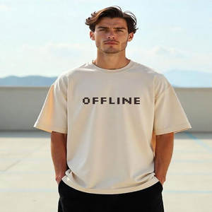 T-shirt ample à manches courtes pour homme, imprimé tendance, coupe décontractée, style décontracté, pour l'été - Product Image 1