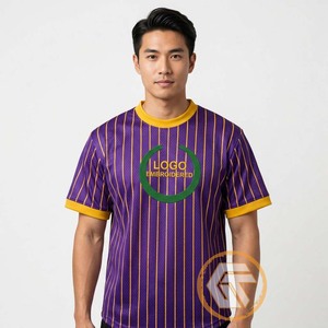 Omega |   Camiseta de la Hermandad Griega Psi, Serigrafiada, Cuello Redondo, Manga Corta, para Hombre, 100% Algodón, Transpirable, Corte Regular, GRIEGO - Product Image 3