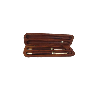 Boîte à stylos en bois, cadeaux promotionnels, artisanat en bois naturel, cadeaux d'affaires, boîte à stylos en bois pour organisateur de bureau - Product Image 6