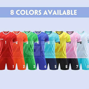 Uniforme de Fútbol para el Día del Partido, Tela Resistente, Sensación Suave, Perfecto para Partidos de Equipo, Entrenamiento y Actividades Deportivas - Product Image 4