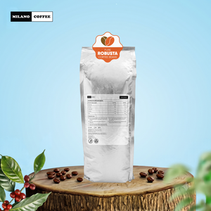 Vietnam Milano 100 Percent Robusta Coffee <b>Beans</b> 1kg Pure Roasted Whole <b>Bean</b> Premium Bulk OEM Private Label - Product Image 5