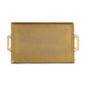 Bandeja de Servicio Metálica Decorativa Premium para Comedor Moderno, Restaurante, Catering, Hotel, Banquete, Cocina, Hospitalidad, Hogar y Profesionalismo - Product Image 1