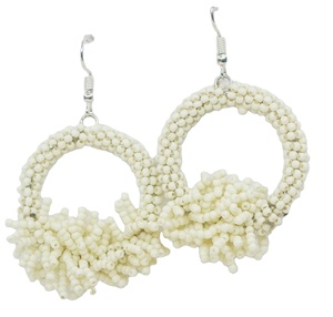 Trending Hot Sales for Women Multi-Colour Butterfly Embroidery Design Artificial Jewelry Earrings Fashionable and Popular - Product Image 1