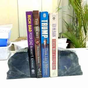 ลาบราโดไรต์สีน้ำเงินธรรมชาติ หินดิบ ไม่ขัดเงา ใช้ตกแต่งหนังสือ ของตกแต่งบ้าน ของขวัญวันเกิด ลาบราโดไรต์ตั้งโชว์ได้ - Product Image 1