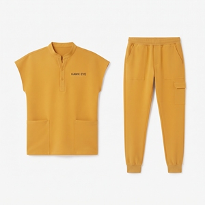 Ensemble de Blouse et Pantalon Médical pour Hommes en Coton Doux et Polyester – Uniforme d'Infirmier, Tenue d'Hôpital, Vêtements de Travail pour le Secteur de la Santé (Vente en Gros) - Product Image 4