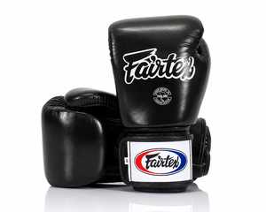 ถุงมือชกมวย Fairtex หนังแท้คุณภาพสูง ผลิตเองโดยตรงจากโรงงาน ผลิตตามสั่ง สำหรับมืออาชีพ MMA มวยไทย - Product Image 1