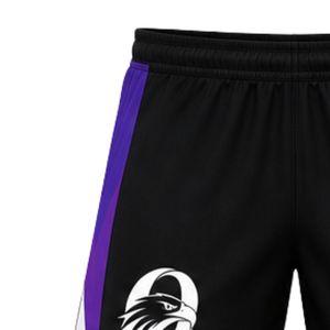 Black Purple Rugby Shorts for Men <b>Athletic</b> Team Sports Shorts Lightweight Breathable Training Match Wear Durable Rugby - Product Image 5