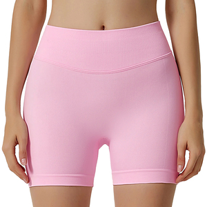 Shorts de sport pour femmes les plus vendus, shorts de compression pour la gym et le fitness, shorts de yoga taille haute en nylon pour femmes - Product Image 3