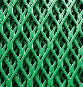 <b>Plastic</b> coated medium flatten expanded metal <b>mesh</b> for fence or ventilation available for customizing - Product Image 4